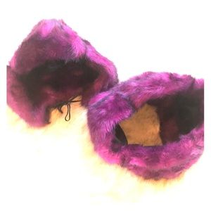 Faux Fur Hat & Neck Warmer